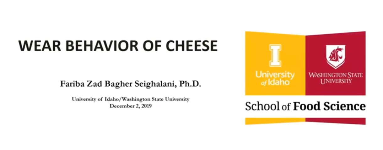 Wear behavior of cheese
